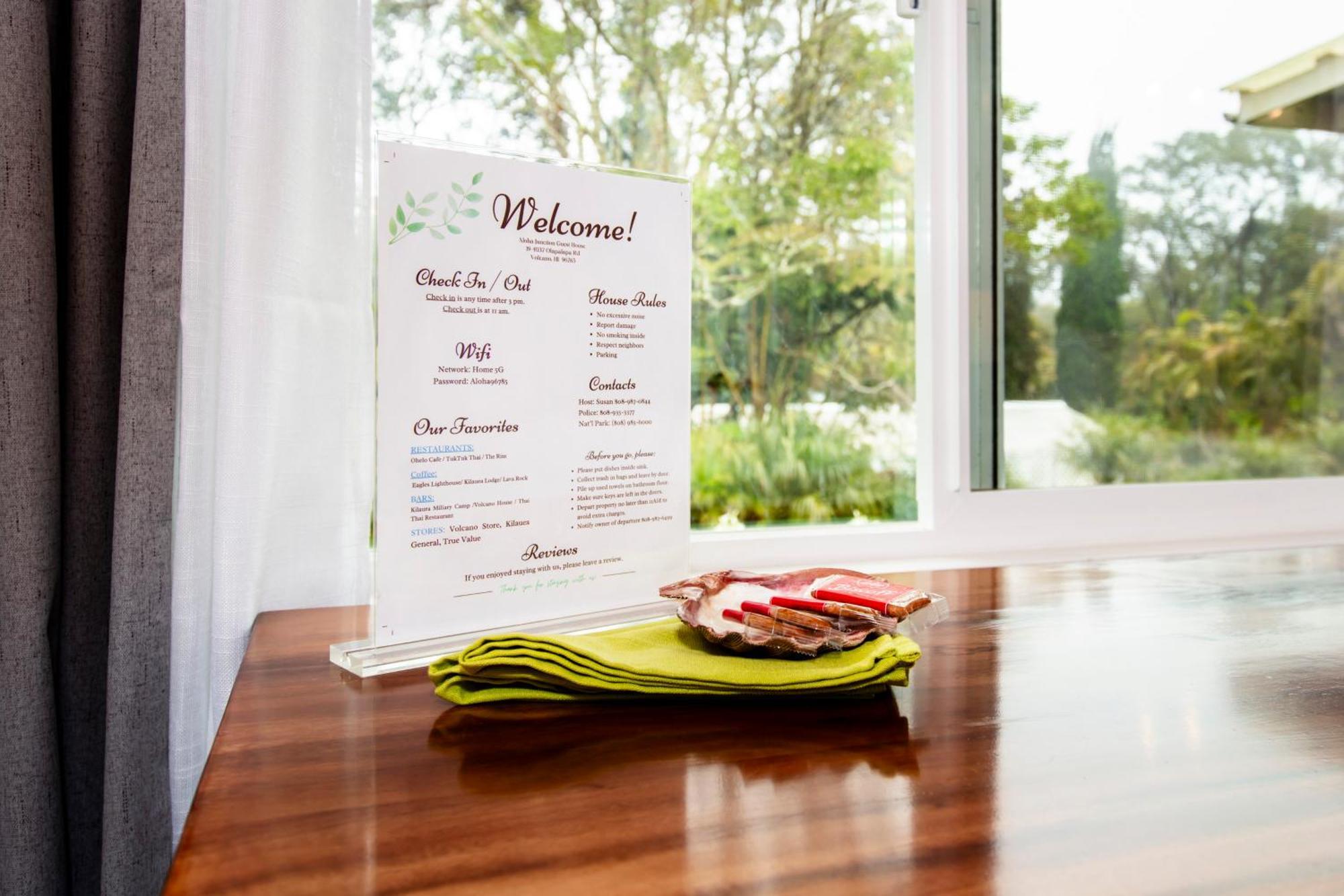 Aloha Junction Bed And Breakfast -Minutes Away From Hawaii Volcanoes National Park Exterior foto
